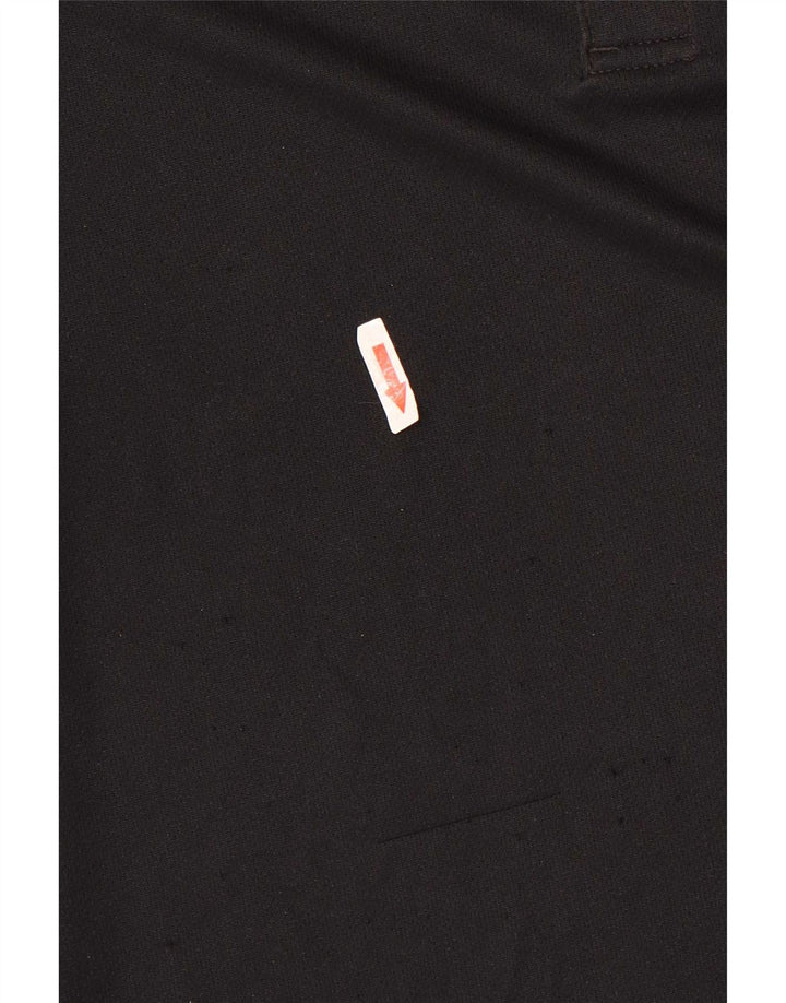 Polo Adidas Aeroready da uomo XL in poliestere nero