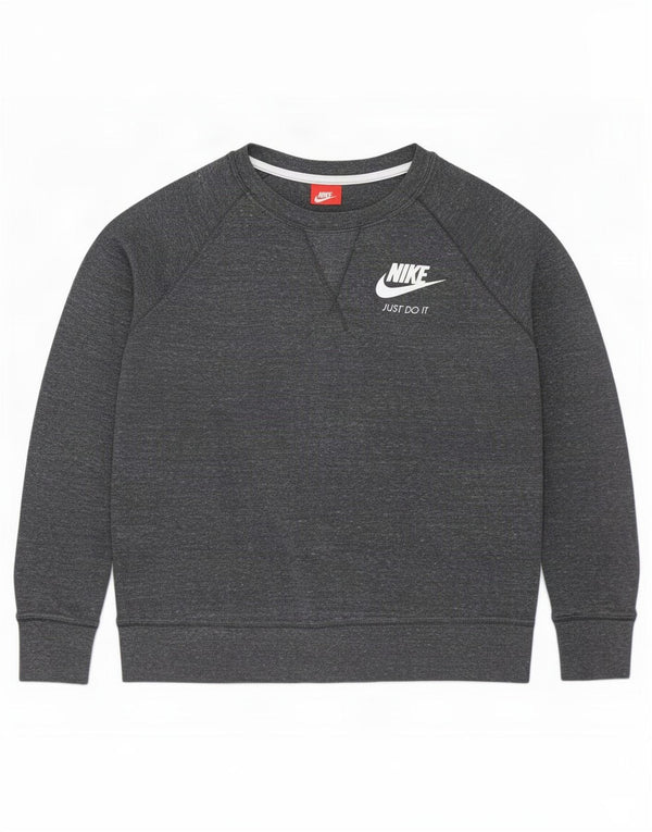 Felpa da donna Nike Jumper UK 14 grigio medio chiazzato