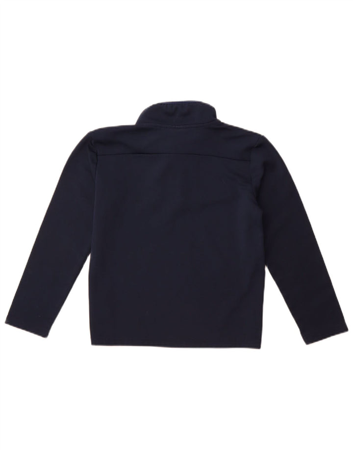 Canterbury Top da tuta pullover con zip e collo per ragazzi 9-10 anni Blu navy