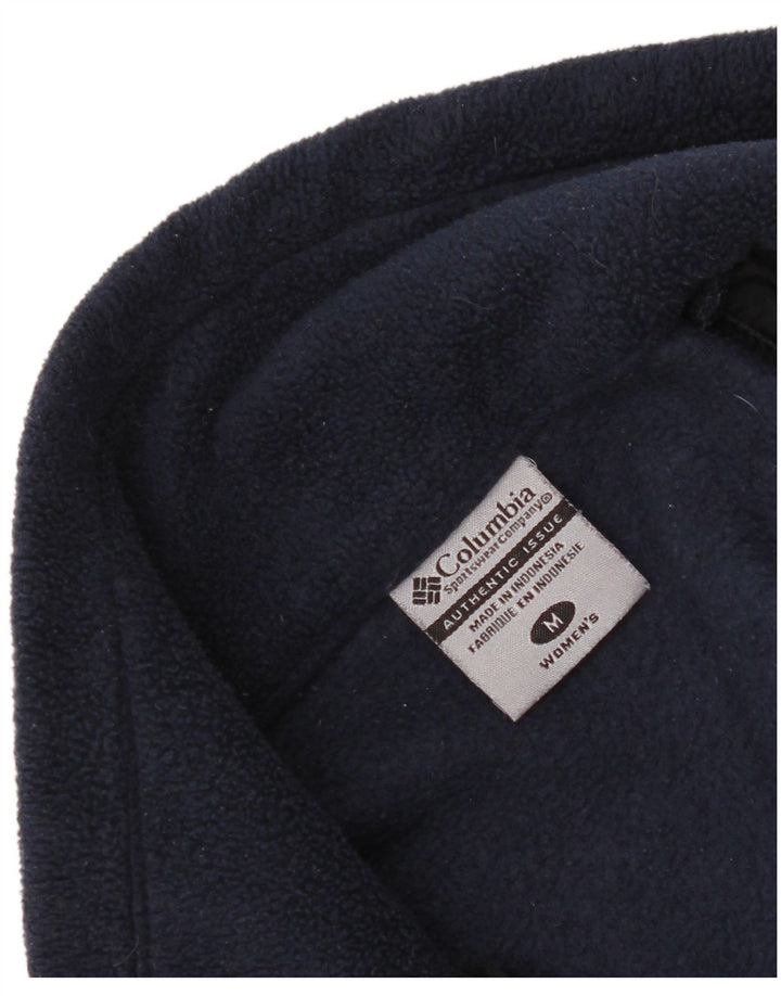 Giacca in pile da donna Columbia UK 14 medio blu navy