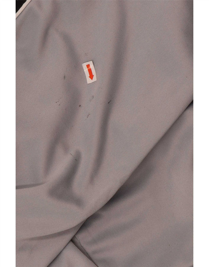 Pantaloni da tuta grafica Nike da uomo Small in poliestere color block grigio