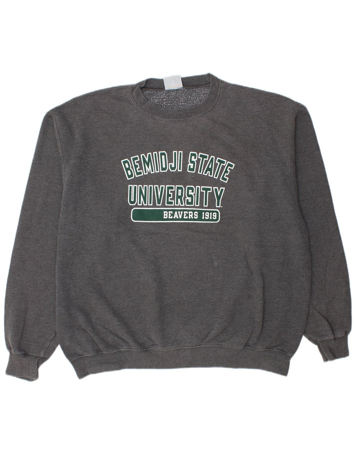 CHAMPION Mens Graphic Sweatshirt Jumper XL Grey