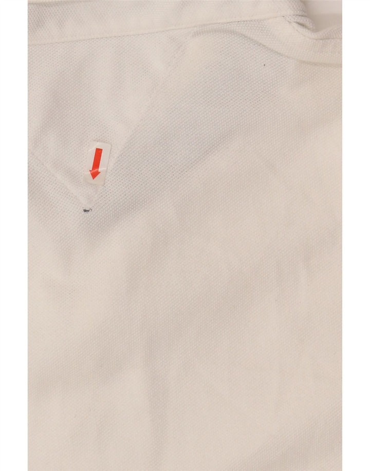 TOMMY HILFIGER Mens Polo Shirt 2XL White Cotton Vintage Tommy Hilfiger and Second-Hand Tommy Hilfiger from Messina Hembry 