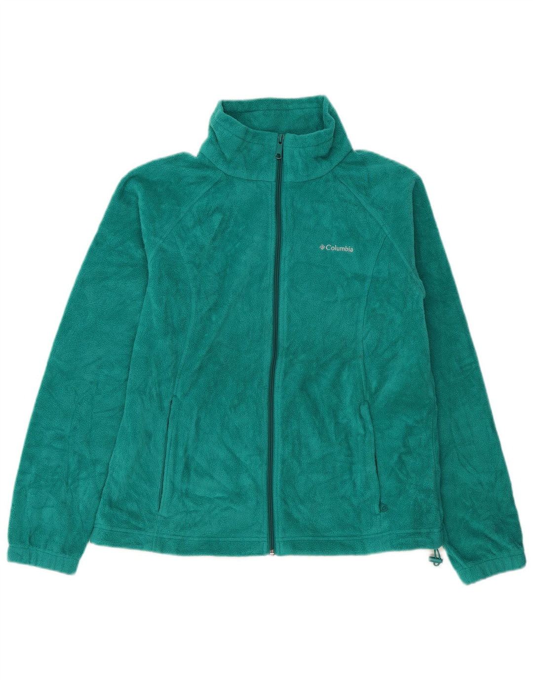Giacca in pile da donna Columbia UK 18 XL verde poliestere