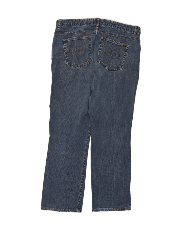 CHAPS Womens Straight Jeans US 14 XL W36 L28 Blue Cotton Vintage Chaps and Second-Hand Chaps from Messina Hembry 
