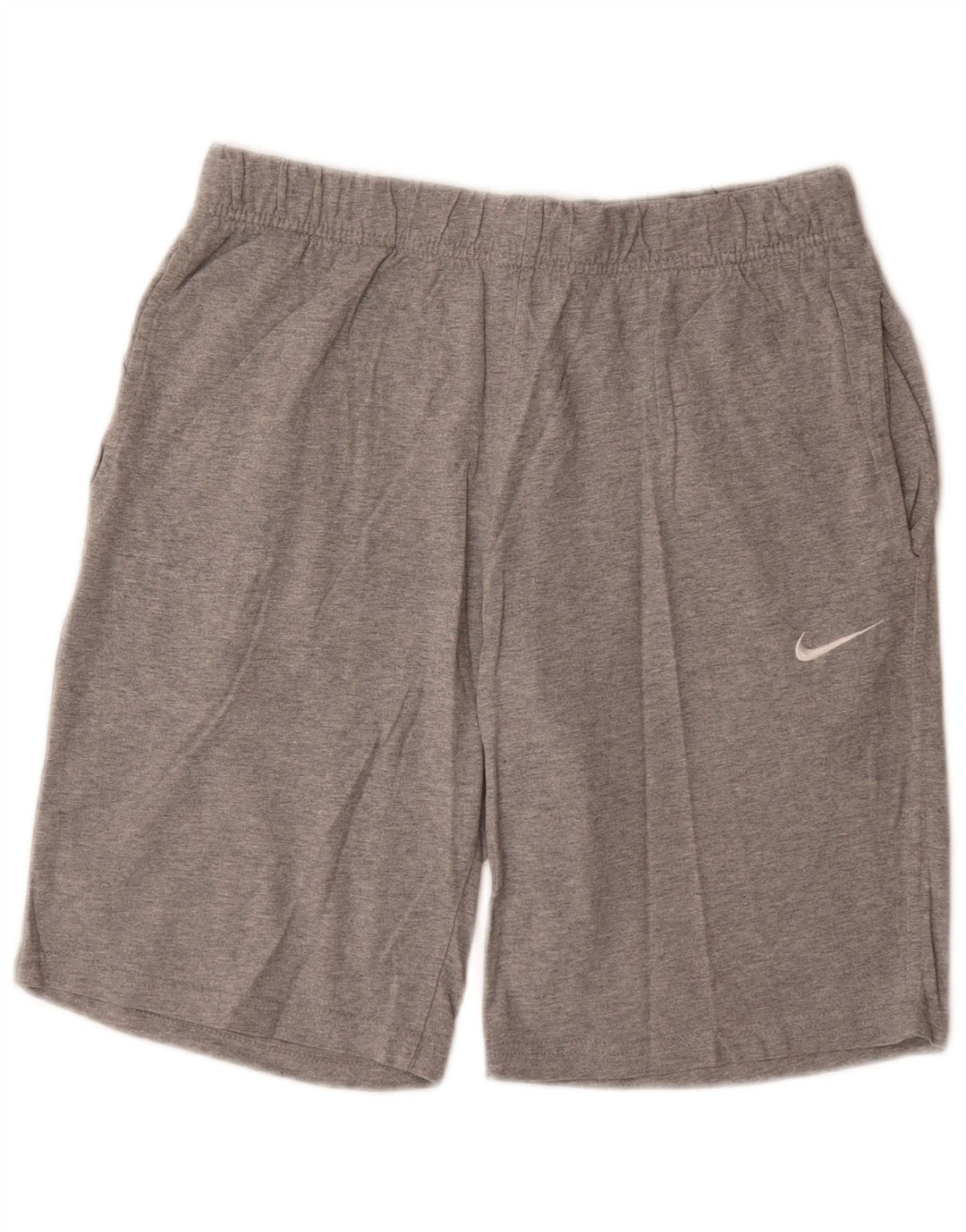 Pantaloncini sportivi da uomo Nike Large in cotone grigio