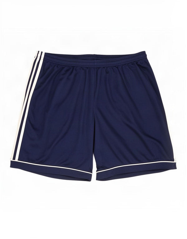 Pantaloncini sportivi Adidas Climalite da uomo 2XL poliestere blu navy
