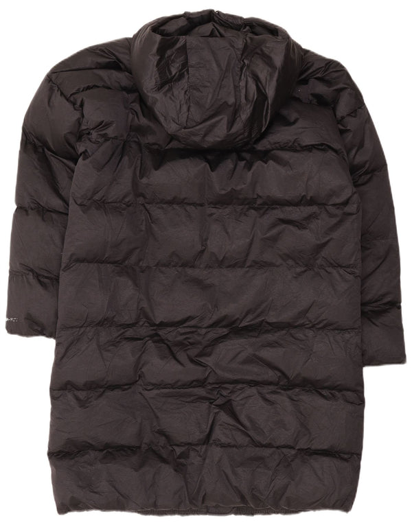 Cappotto imbottito con cappuccio Nike Therma-Fit da uomo UK 36 piccolo nylon nero