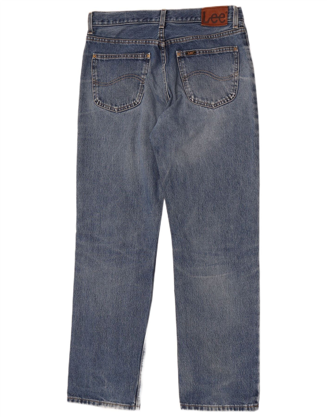 Jeans dritti da uomo Lee Brooklyn W34 L32 cotone blu