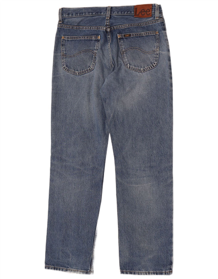 Jeans dritti da uomo Lee Brooklyn W34 L32 cotone blu