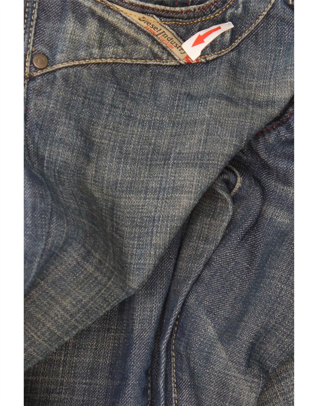 Jeans dritti Kycut da donna Diesel W27 L30 Blu