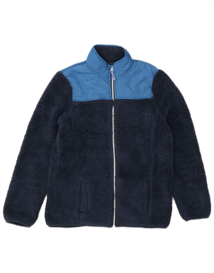 MOUNTAIN WAREHOUSE Giacca in pile da ragazzo 12-13 anni Blu navy Colourblock
