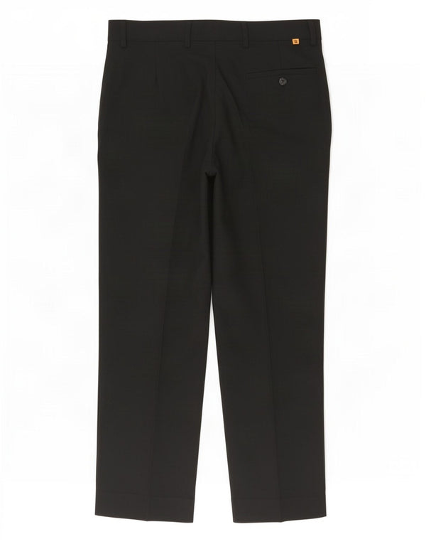Pantaloni casual dritti da donna Farah W34 L27 poliestere nero