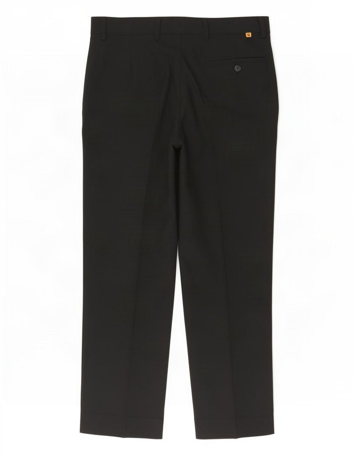 Pantaloni casual dritti da donna Farah W34 L27 poliestere nero