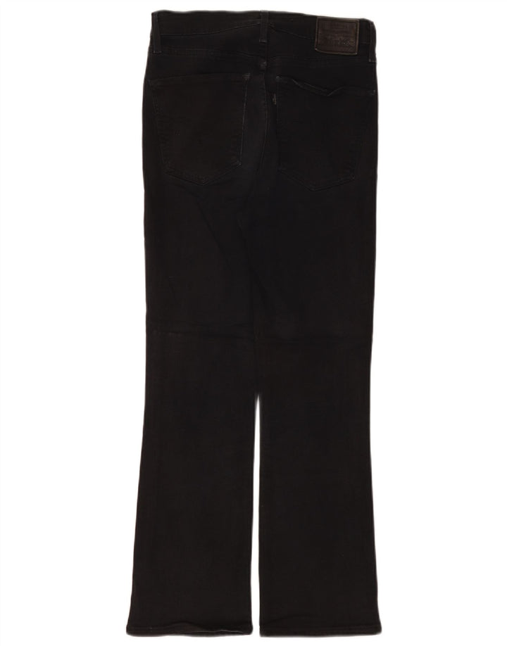 Jeans dritti da donna Levi's W27 L25 cotone nero