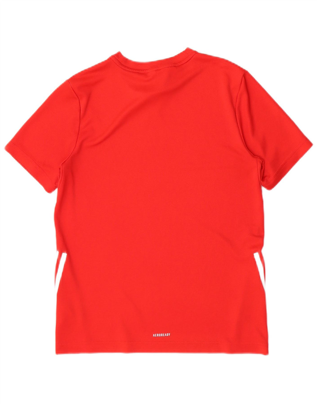 T-shirt Adidas da bambino 13-14 anni rossa in poliestere