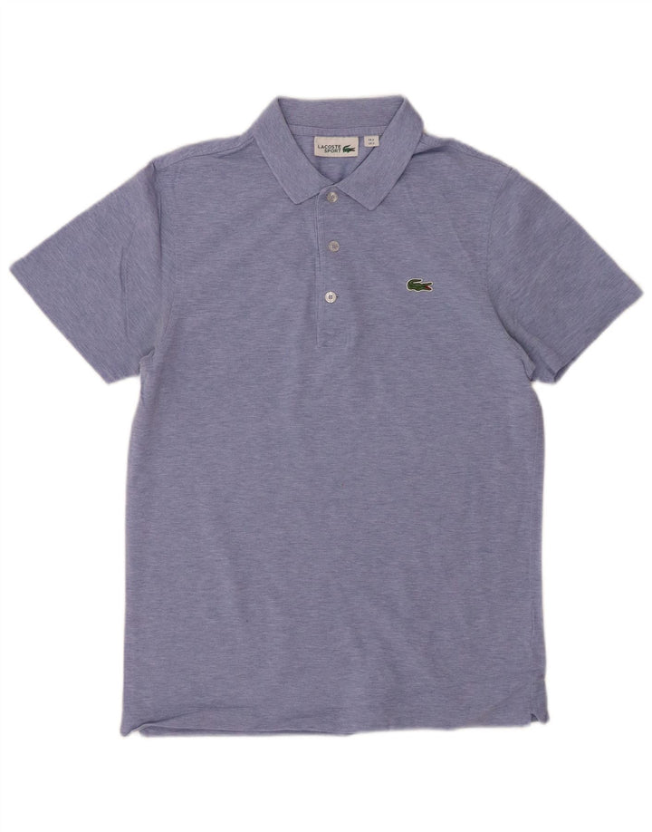 Polo da uomo LACOSTE taglia 3 piccola in cotone blu