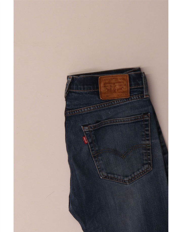 Levi's Uomo 502 Jeans affusolati W32 L29 Cotone blu