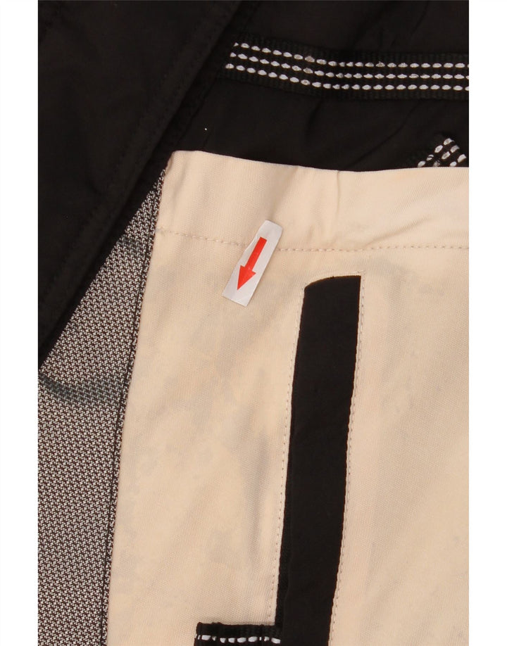 Giacca da sci sportiva da uomo con vestibilità ampia con cappuccio IT 46 Small White Colourblock