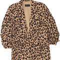 Giacca blazer oversize con maniche a 3/4 Marks & Spencer da donna UK 10 piccola Beige