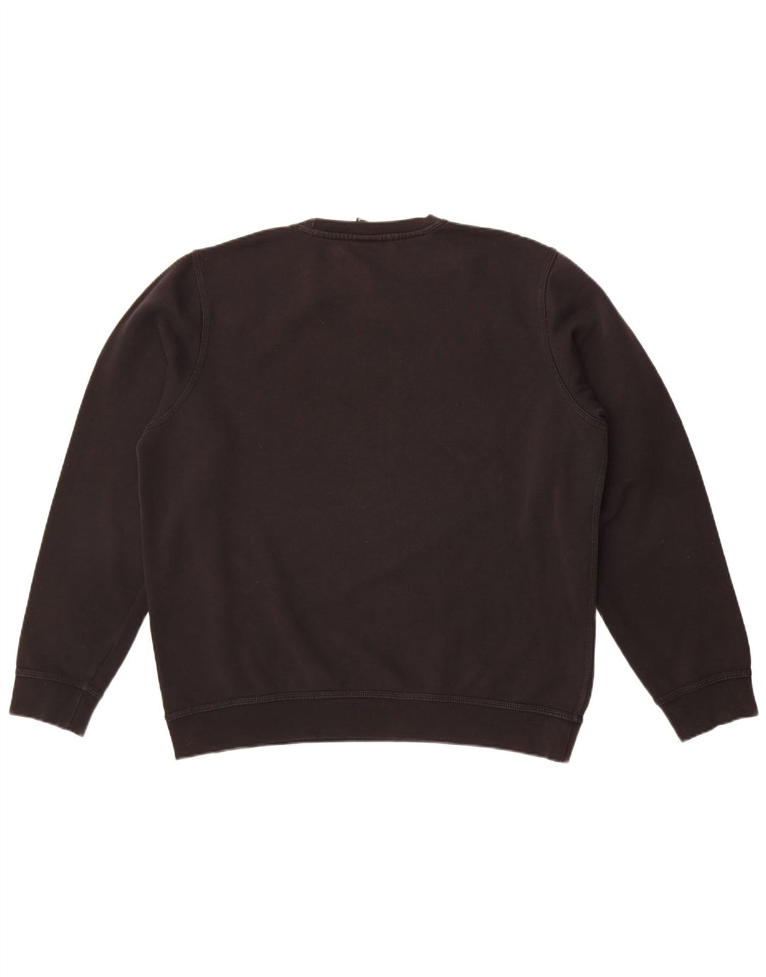 Felpa da uomo Nike Maglione grande in cotone nero