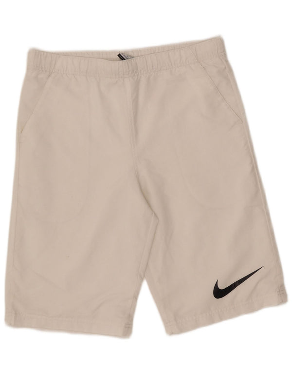 Pantaloncini sportivi Nike da bambino 13-14 anni XL poliestere bianco