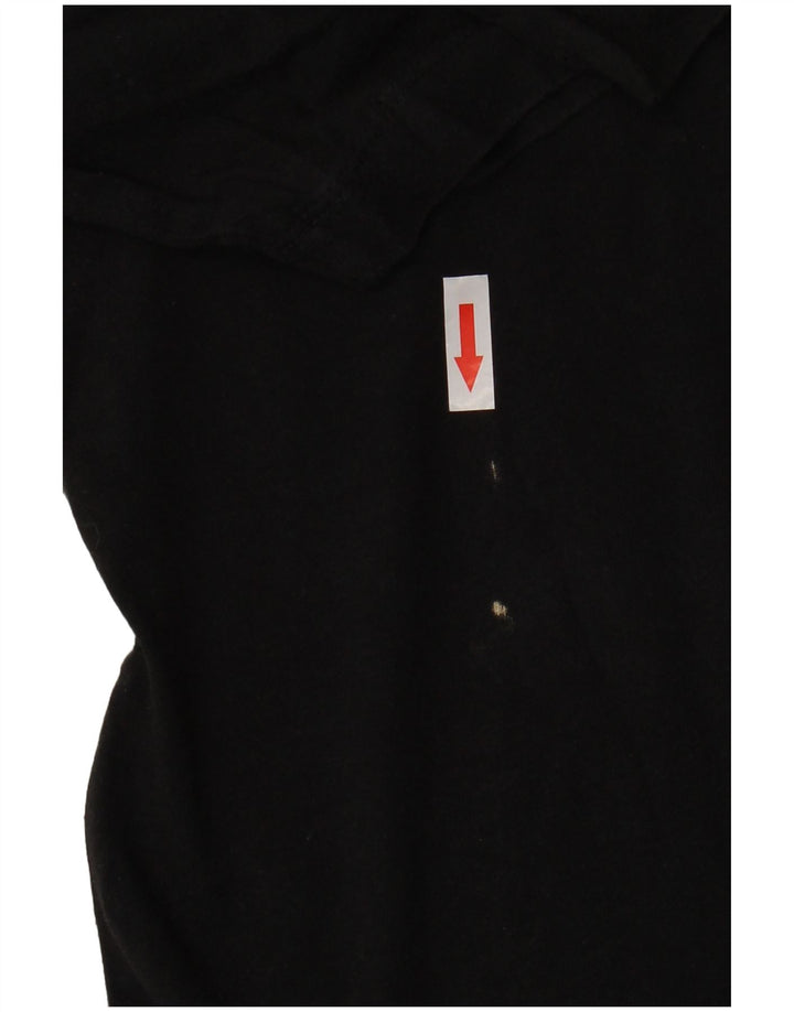 T-shirt grafica da uomo NIKE Top piccolo nero floreale