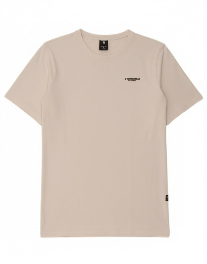 T-shirt da uomo G-Star Top in cotone bianco medio