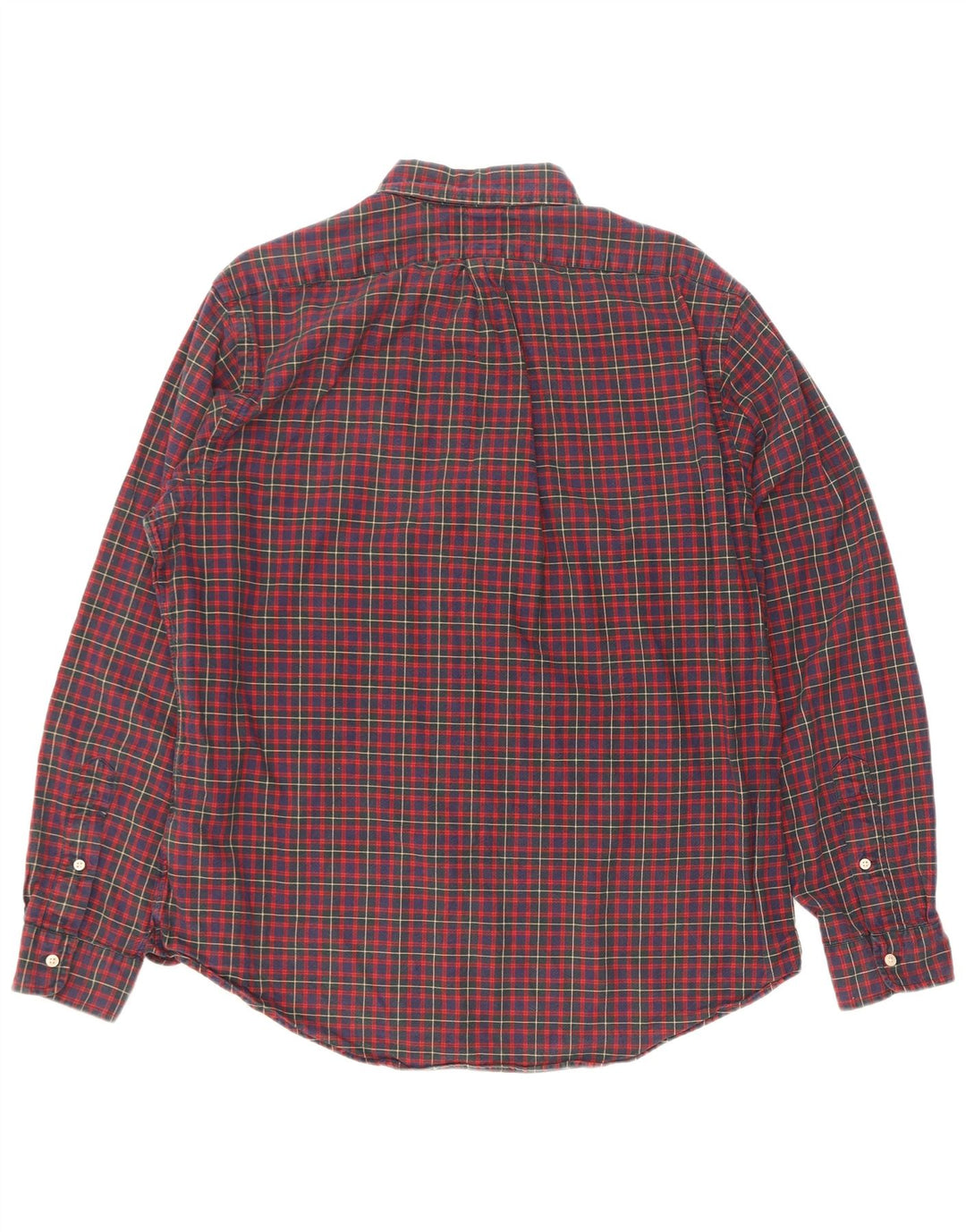 Polo Ralph Lauren Camicia da uomo in cotone a quadri rossi grandi