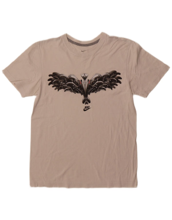 T-shirt grafica da uomo NIKE Top piccola bianca