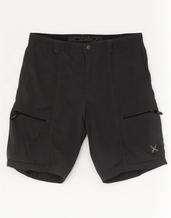 Pantaloncini cargo da uomo Montura grandi W34 grigi