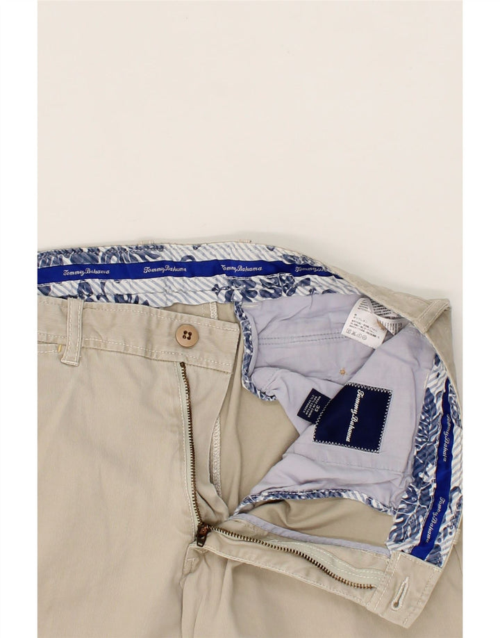 TOMMY BAHAMA Pantaloncini chino da uomo W33 Cotone beige medio