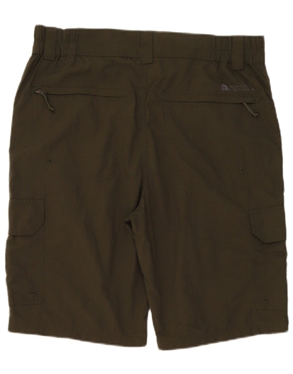 Pantaloncini cargo da donna Mountain Warehouse W34 Large Khaki Poliammide