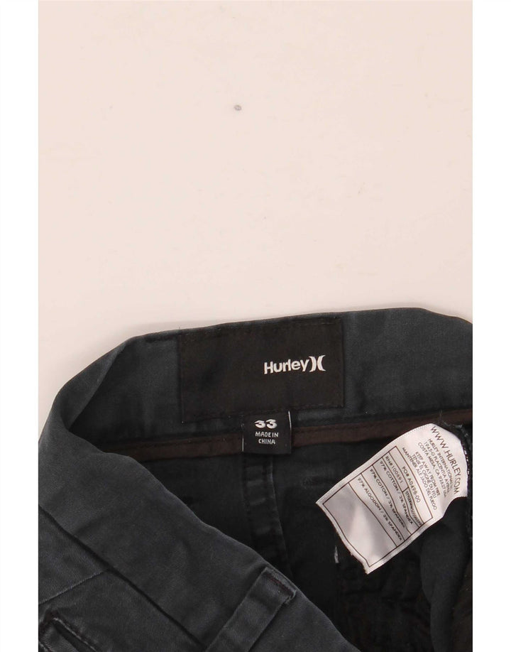 Pantaloncini chino da uomo Hurley W33 cotone blu navy medio