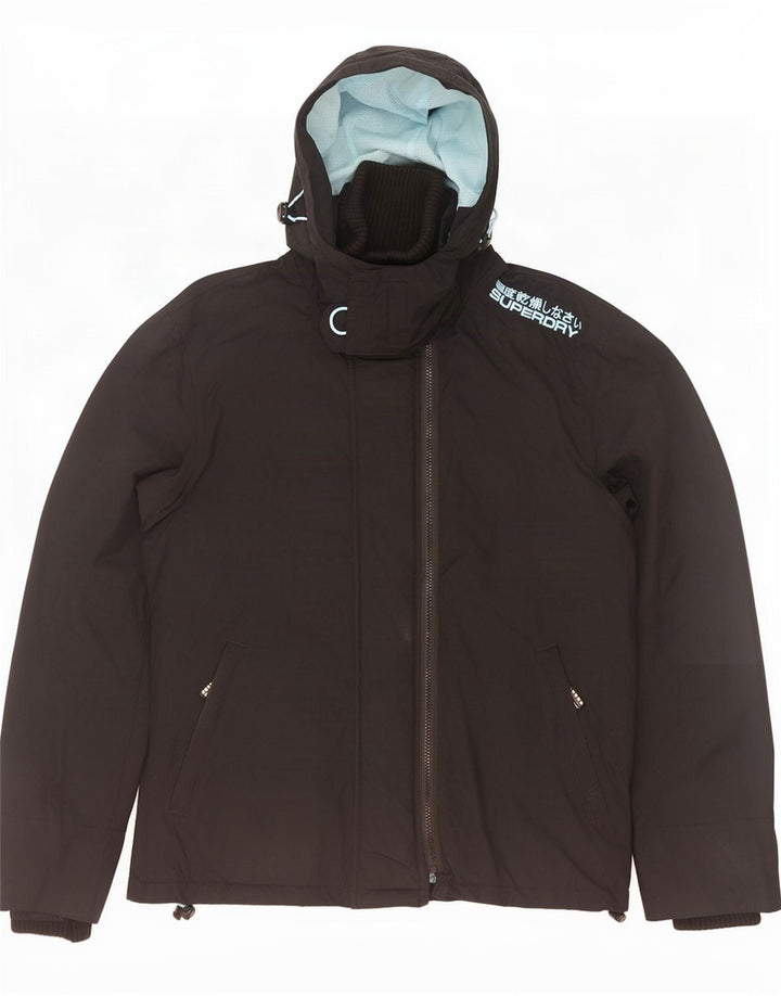 Giacca a vento da uomo Superdry The Windcheater Graphic Windbreaker UK 38 Medium Nero