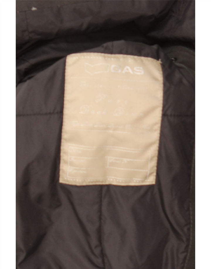Cappotto imbottito con cappuccio da donna Gas IT 44 medio nero