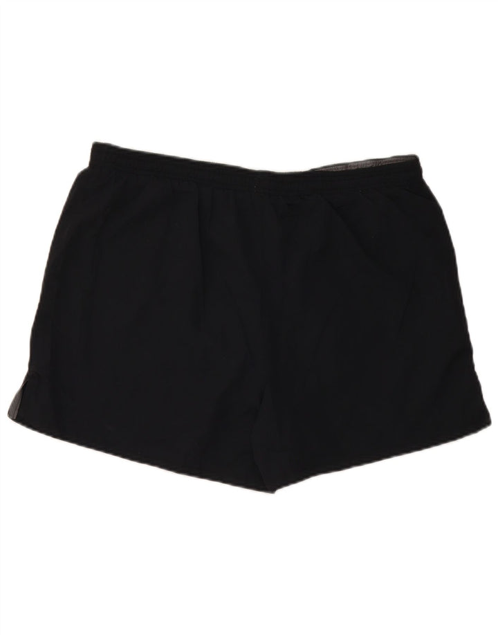 Pantaloncini sportivi da uomo UNDER ARMOUR grandi neri in poliestere