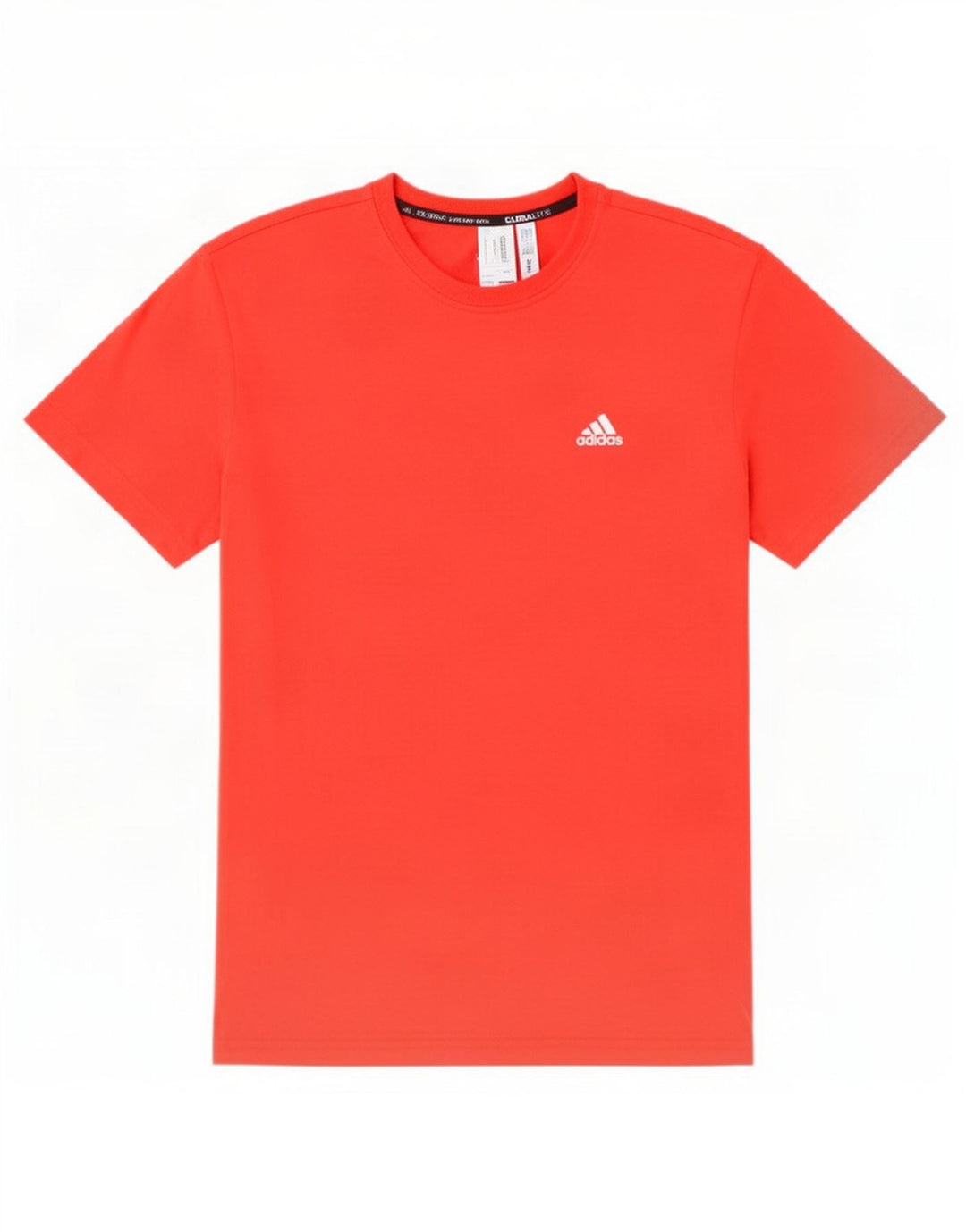 T-shirt Adidas Climalite da uomo, grande, in poliestere rosso