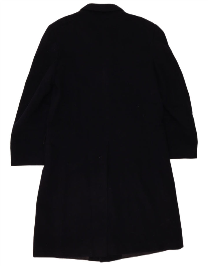 Cappotto doppiopetto da uomo Sespi UK 38 Lana vergine blu navy medio