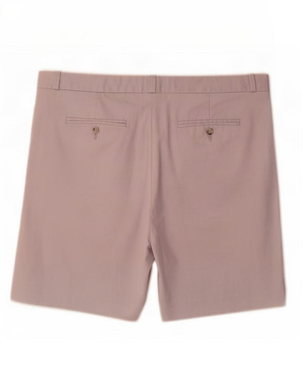 Pantaloncini chino da donna Marks & Spencer UK 14 Large W32 Cotone grigio