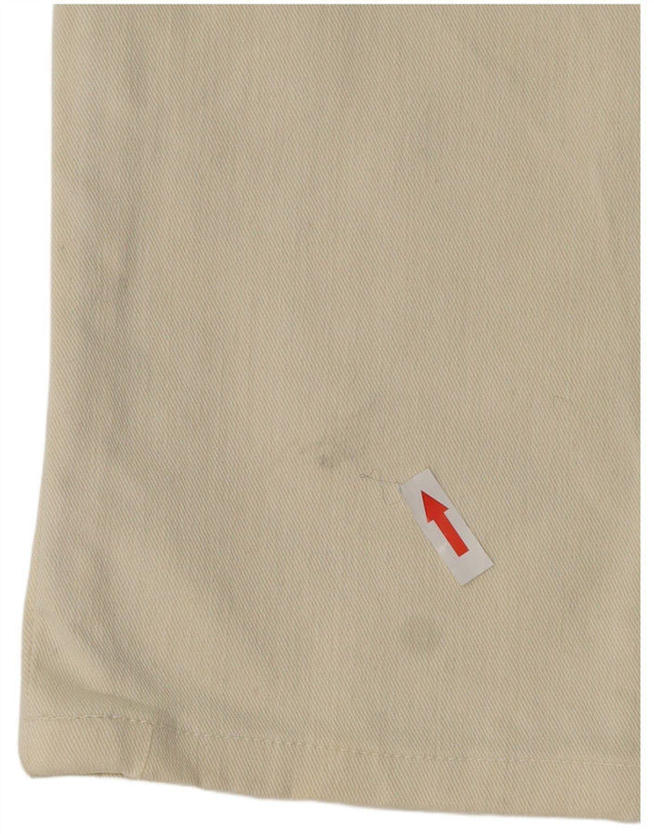 Jeans dritti da uomo Jacob Cohen W36 L31 in cotone bianco sporco