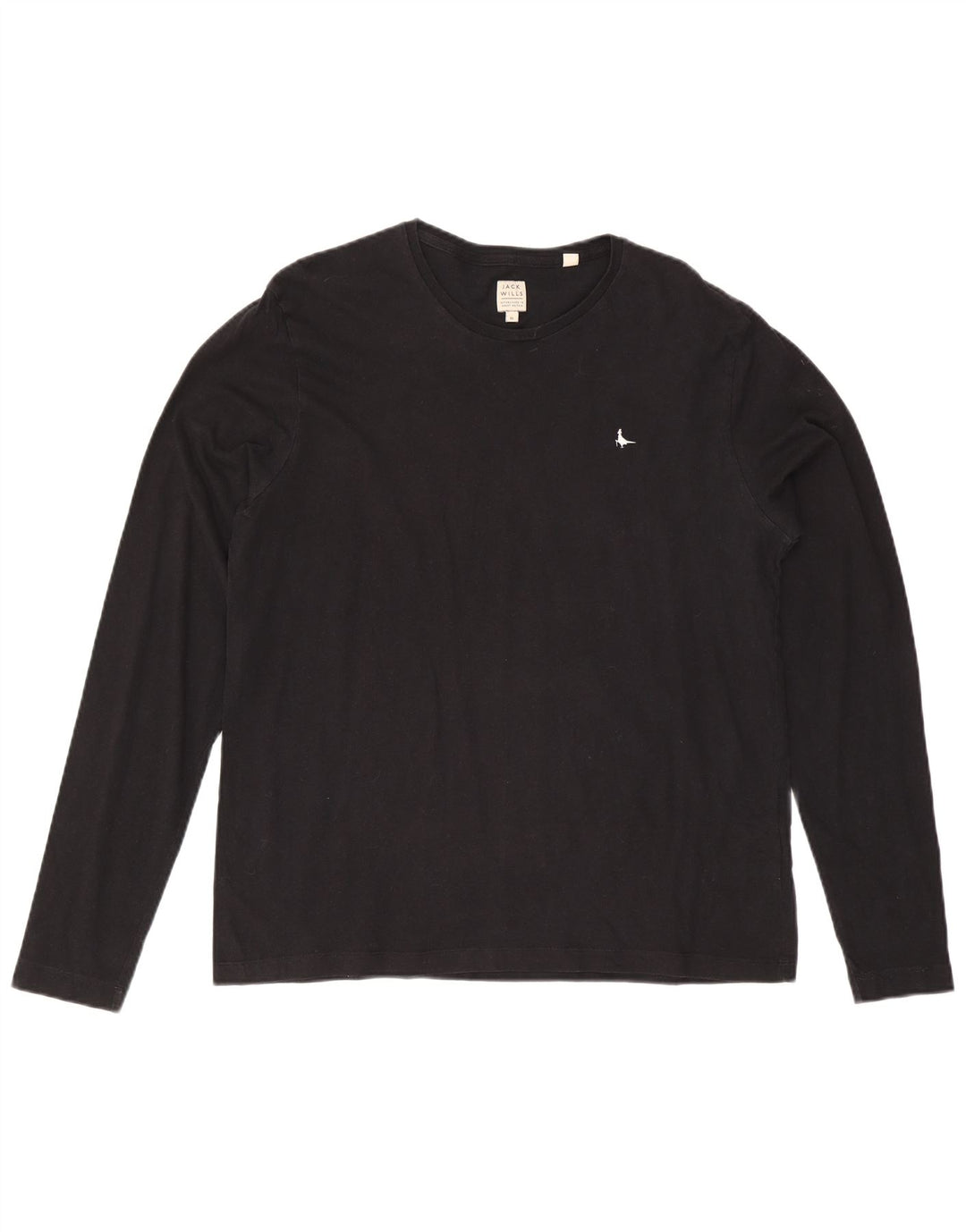 Maglia da uomo a maniche lunghe Jack Wills XL in cotone nero