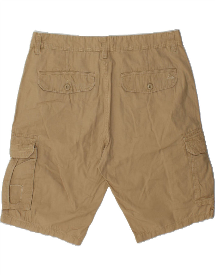 CLOCK HOUSE Mens Cargo Shorts W34 Large Beige Cotton Vintage CLOCK HOUSE and Second-Hand CLOCK HOUSE from Messina Hembry 