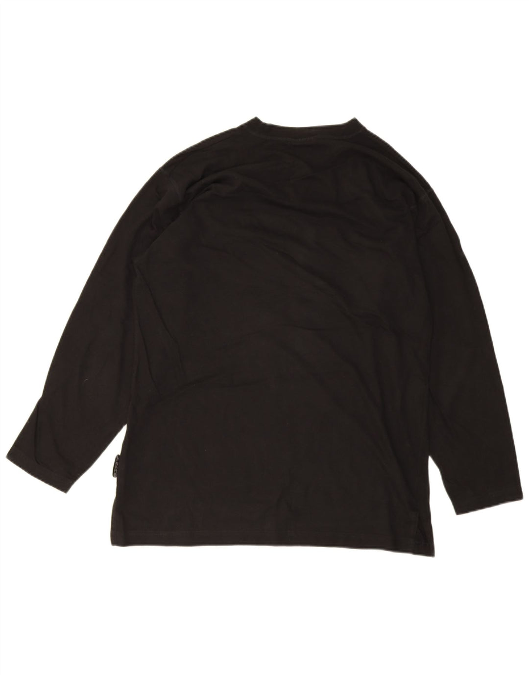 Top Asics Uomo Manica Lunga Large Nero Cotone