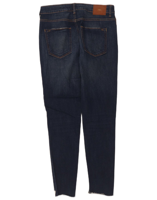 Jeans skinny da donna Zara EU 38 Small W28 L28 Cotone blu