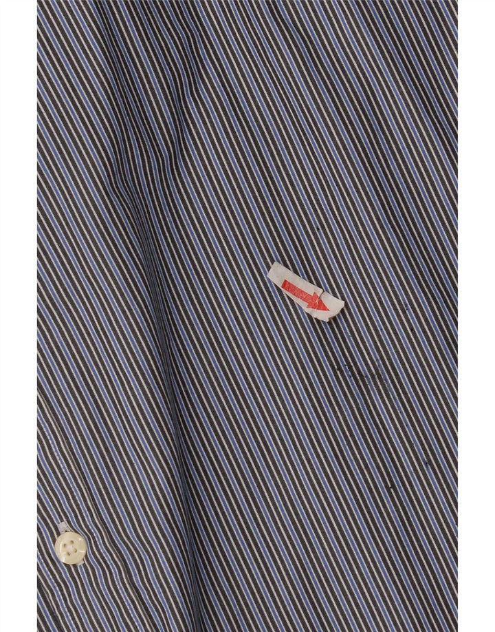 Camicia Levi's da uomo vestibilità standard XL in cotone a righe blu