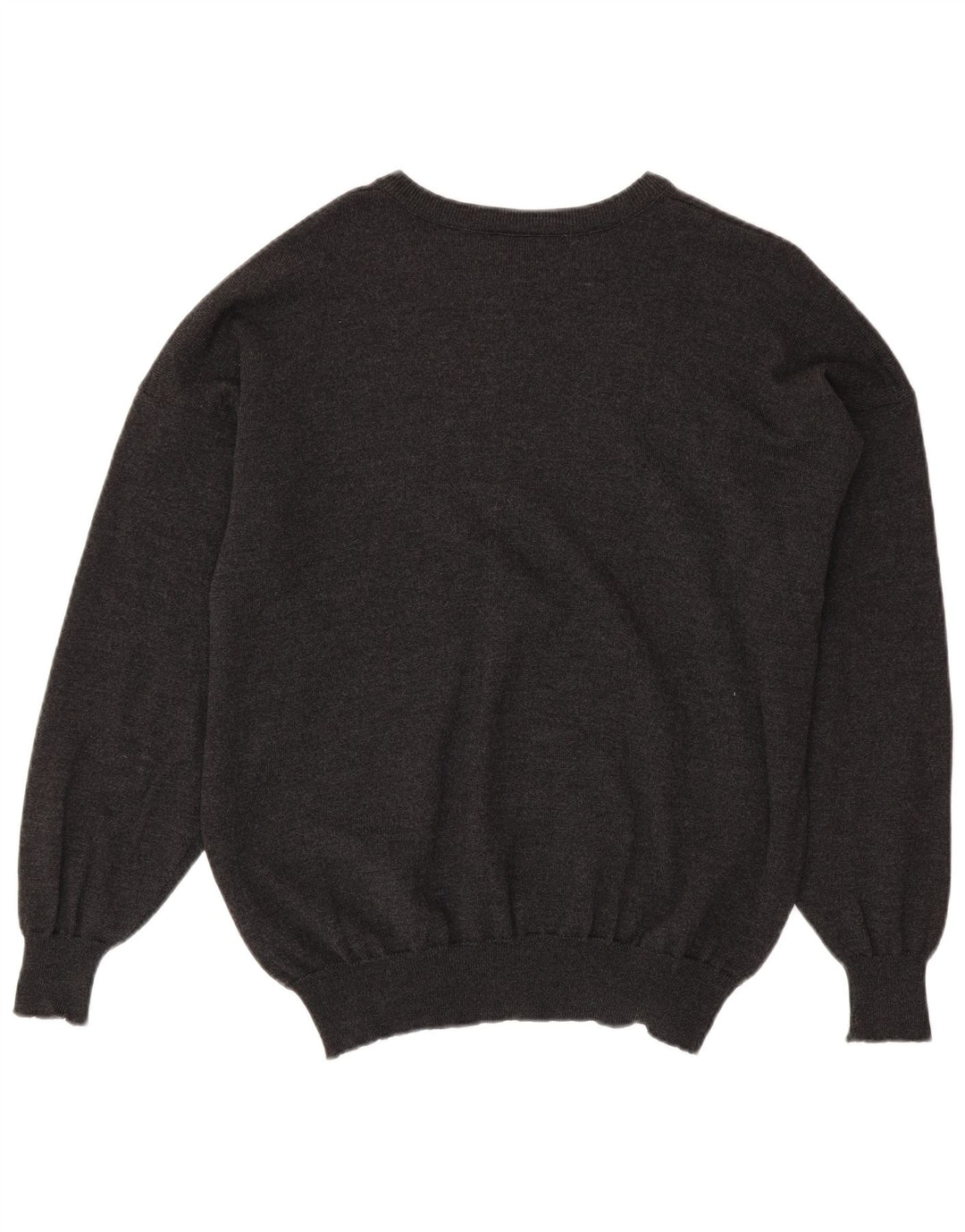 LACOSTE Maglione da uomo con scollo a barca taglia 8 3XL lana grigia