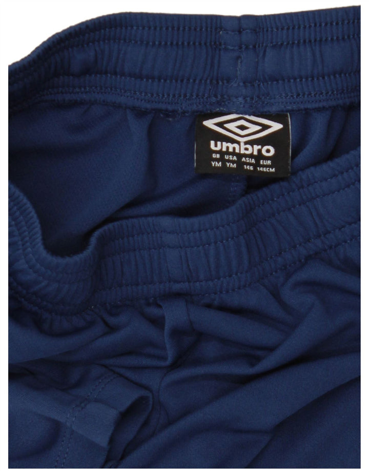 Pantaloncini sportivi da bambino UMBRO 9-10 anni medio blu navy