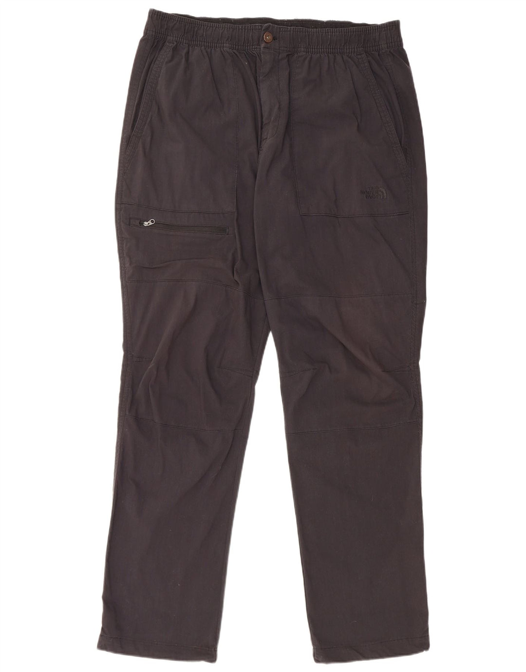 THE NORTH FACE Pantaloni cargo dritti da uomo XL W38 L32 Cotone nero
