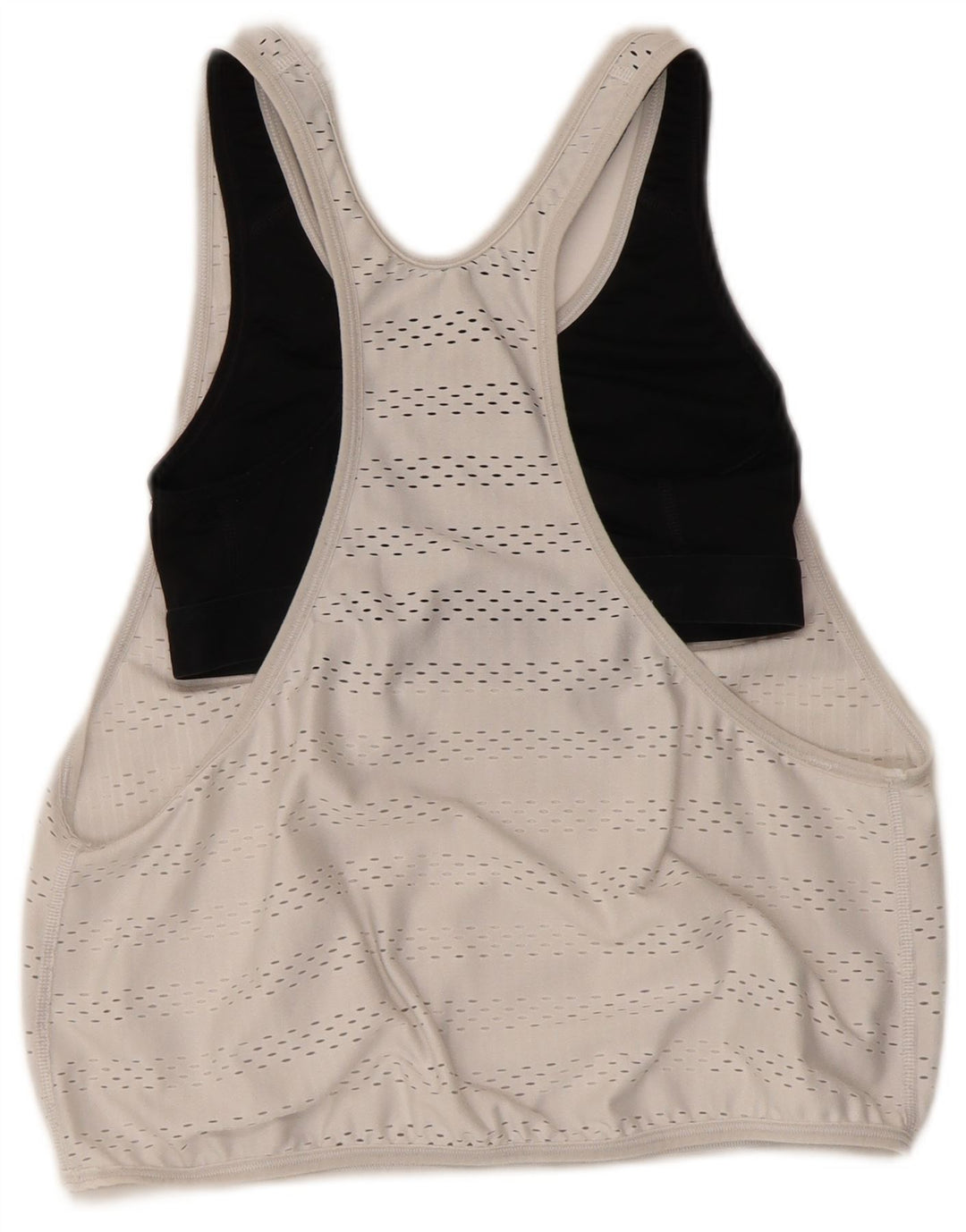 Canotta Nike Dri Fit da donna UK 6 XS bianca